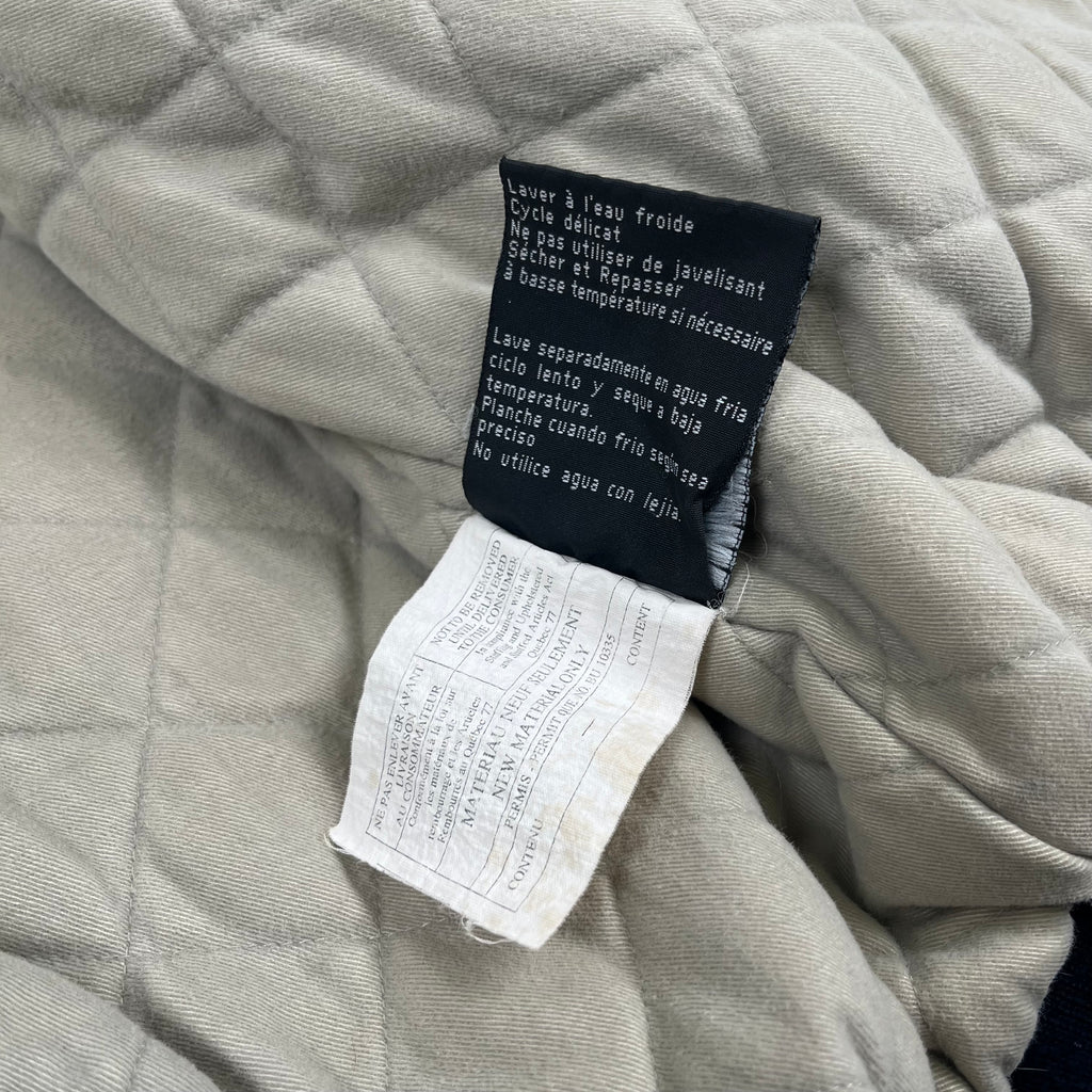 Vintage Denim Bomber Jacket XL