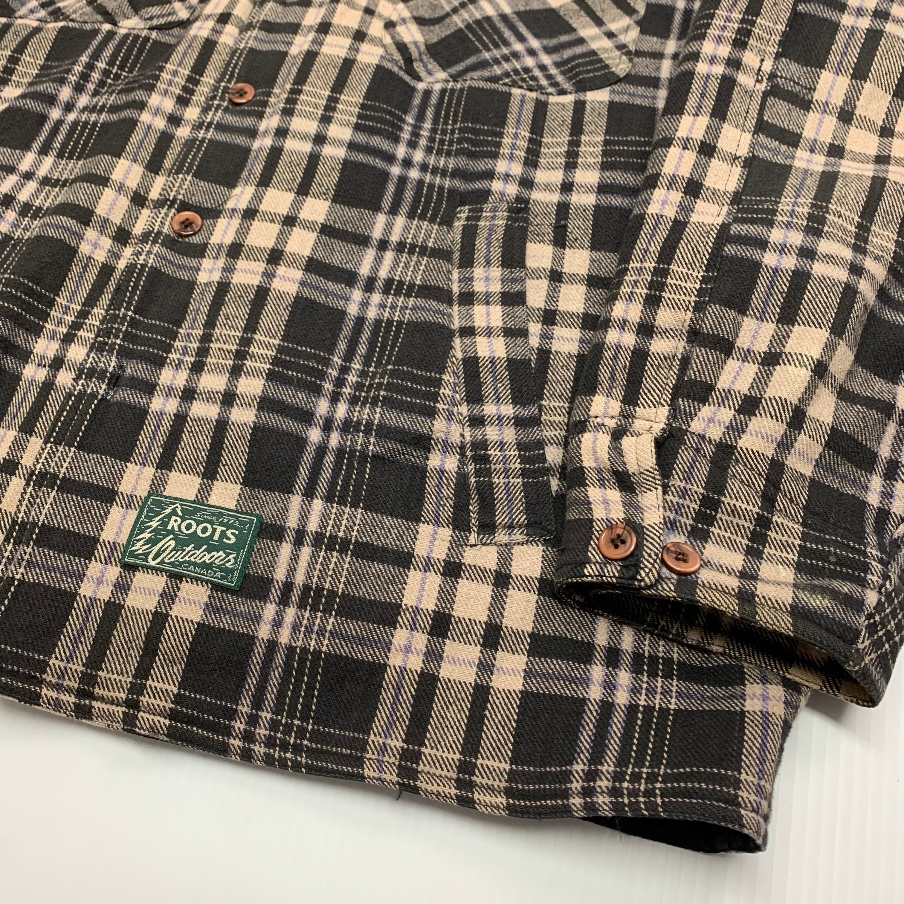 Vintage Roots Flannel Shacket XL