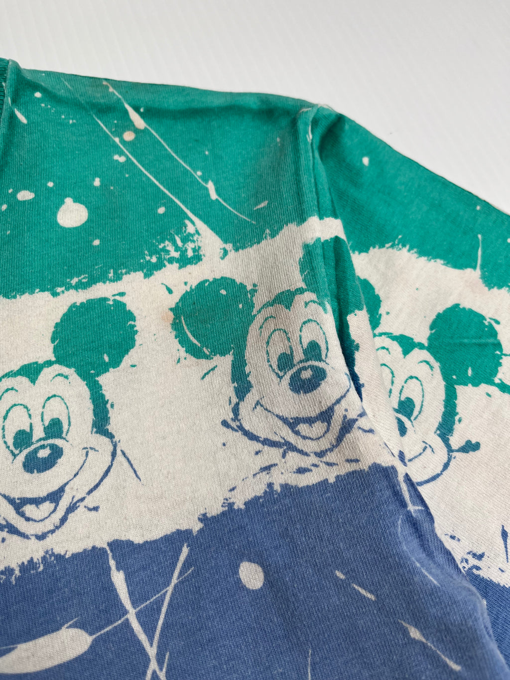 Vintage Disney Mickey Mouse AOP Graphic Tee M