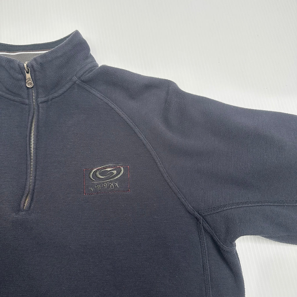 Y2K Gotcha Sport 1/4 Zip Sweatshirt L