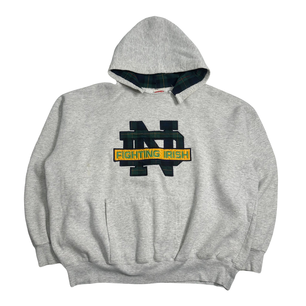 Vintage Nutmeg Notre Dame Fighting Irish Hoodie XL