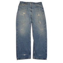 Load image into Gallery viewer, Vintage Light Wash Levi’s 505 34x30.5

