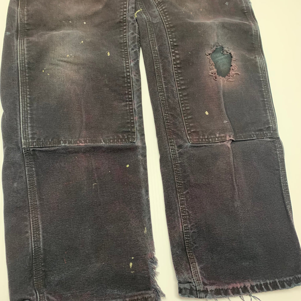 Carhartt Black Double Knee Denim 34x32 1213