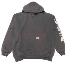 Load image into Gallery viewer, Carhartt Text Hoodie L
