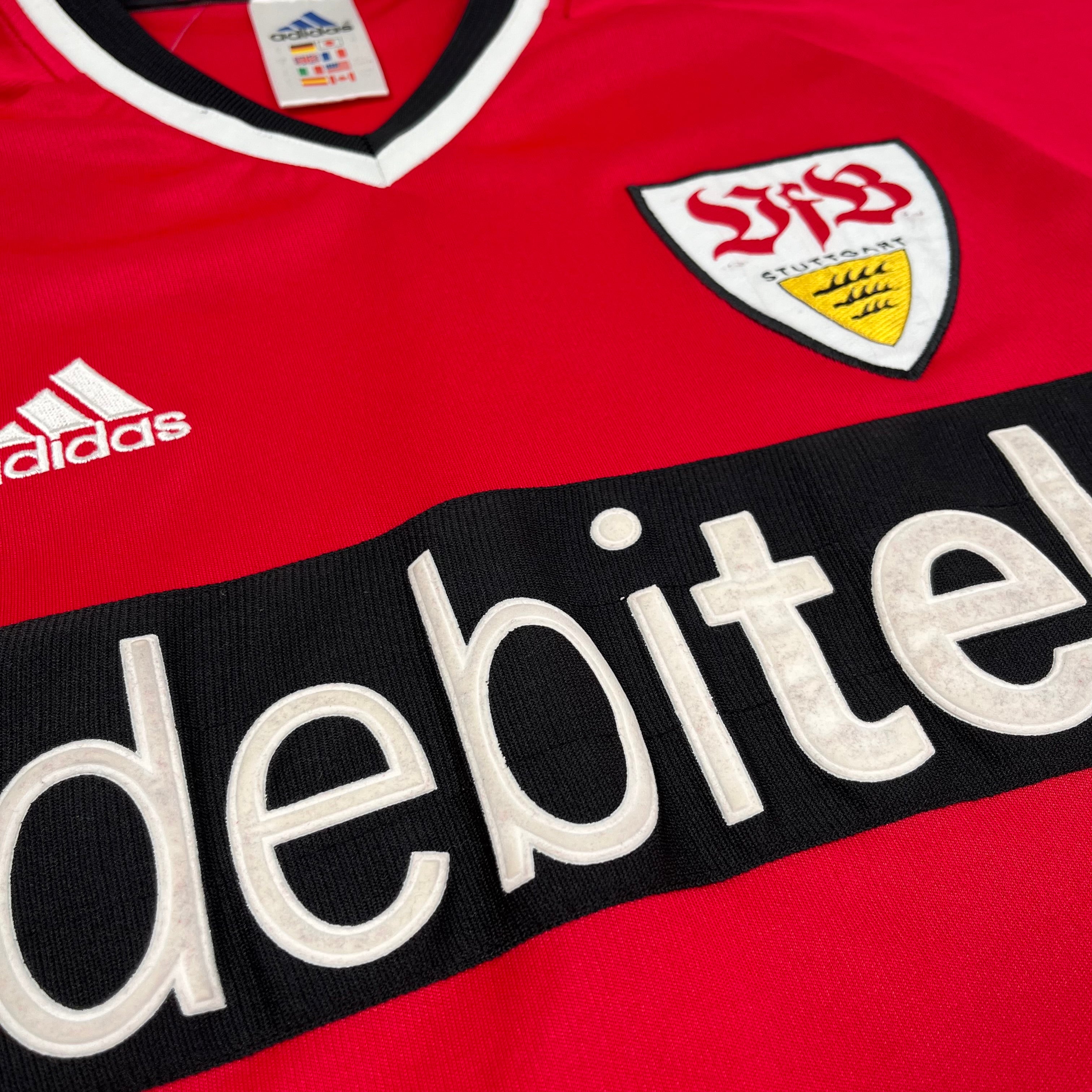 2001-02 Adidas VfB Stuttgart Away Kit S