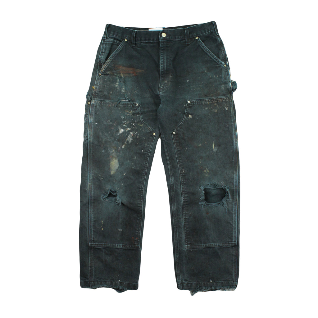 Vintage Distressed Carhartt Double Knee Denim 34