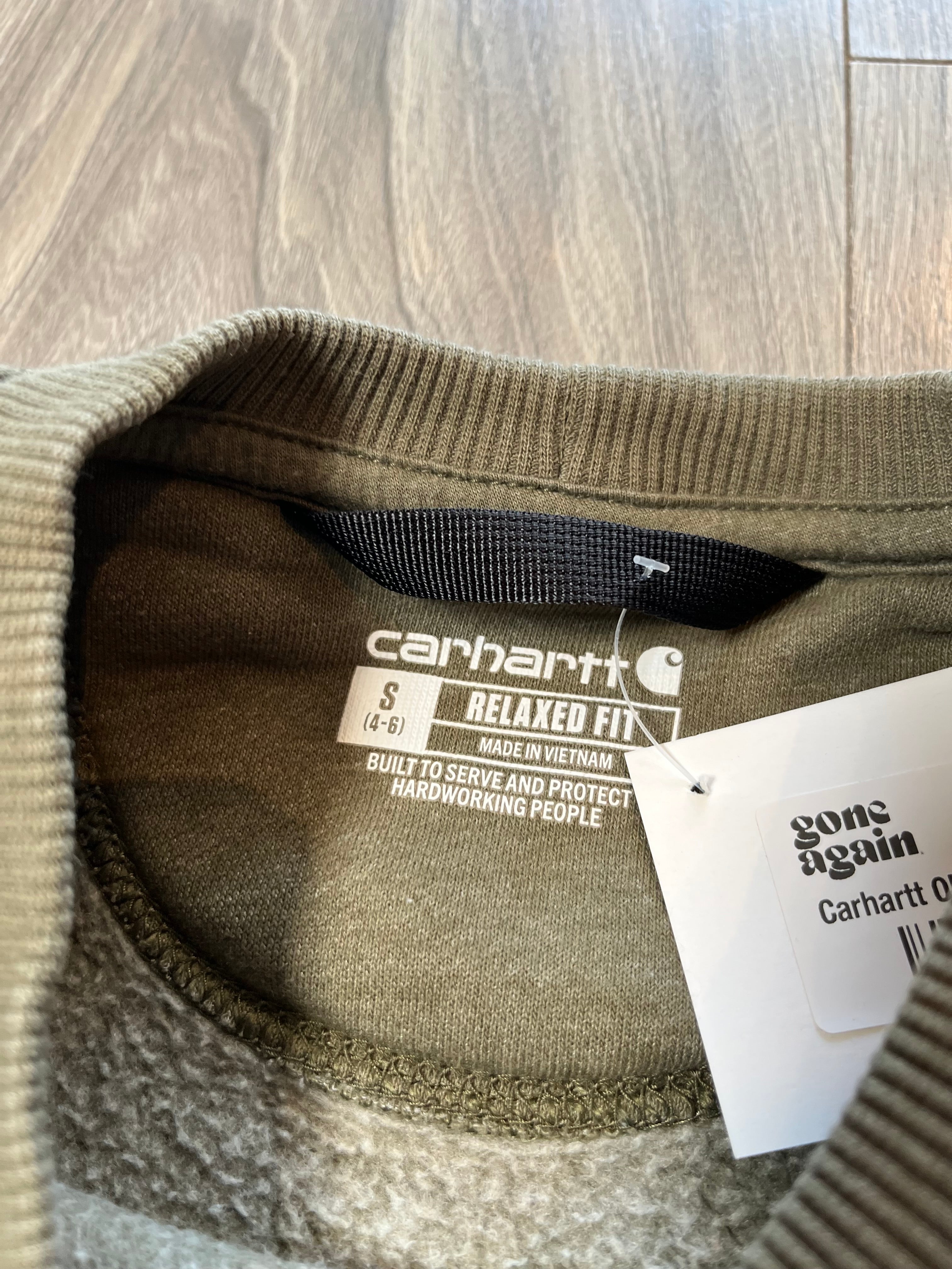 Carhartt Relaxed Fit Arm Logo Crewneck S