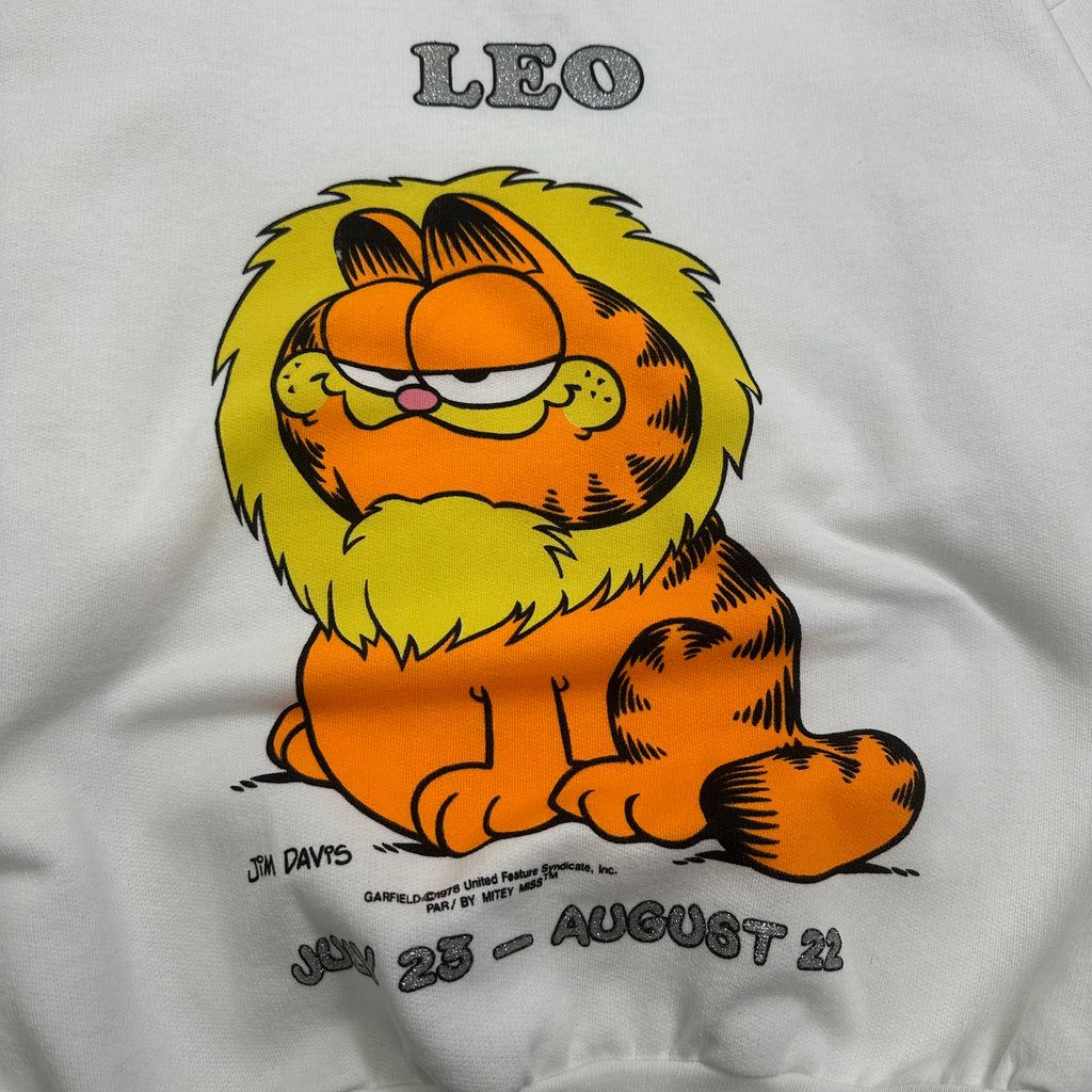Vintage Garfield Leo Horoscope Crewneck L