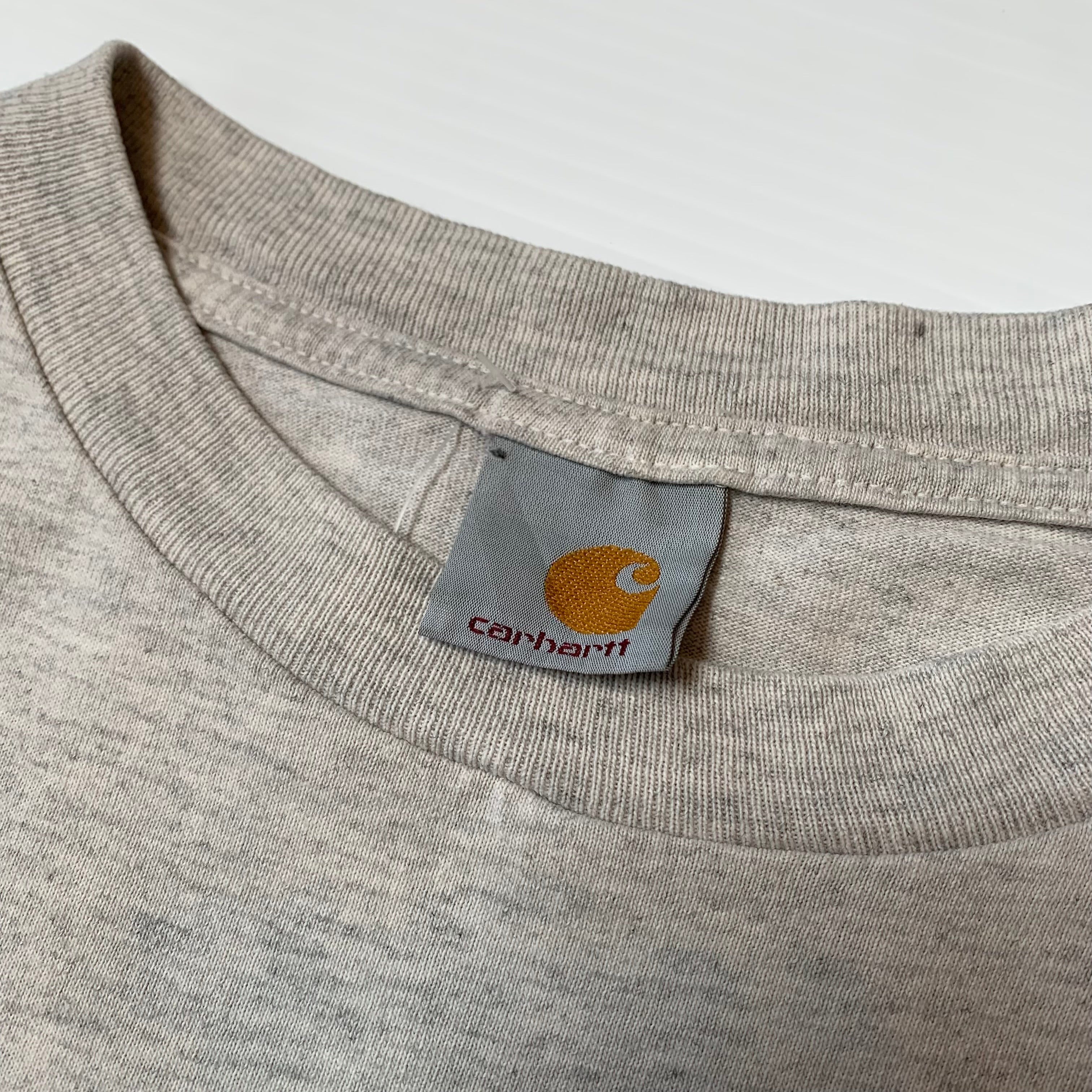 Vintage Carhartt Text Logo Tee L