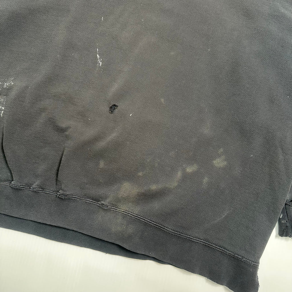 90s Nike Thrashed Mini Swoosh Crewneck XXXL