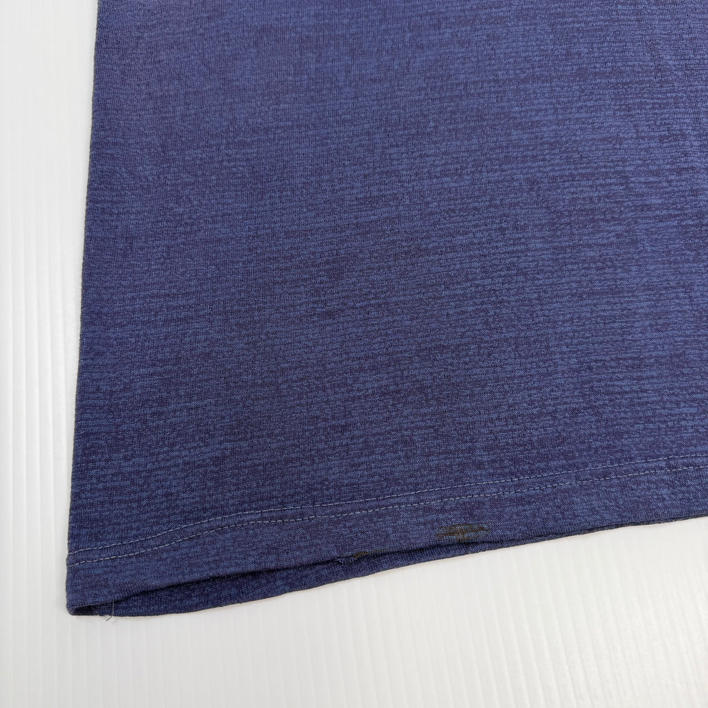 Vintage Blank Thin Henley Shirt S