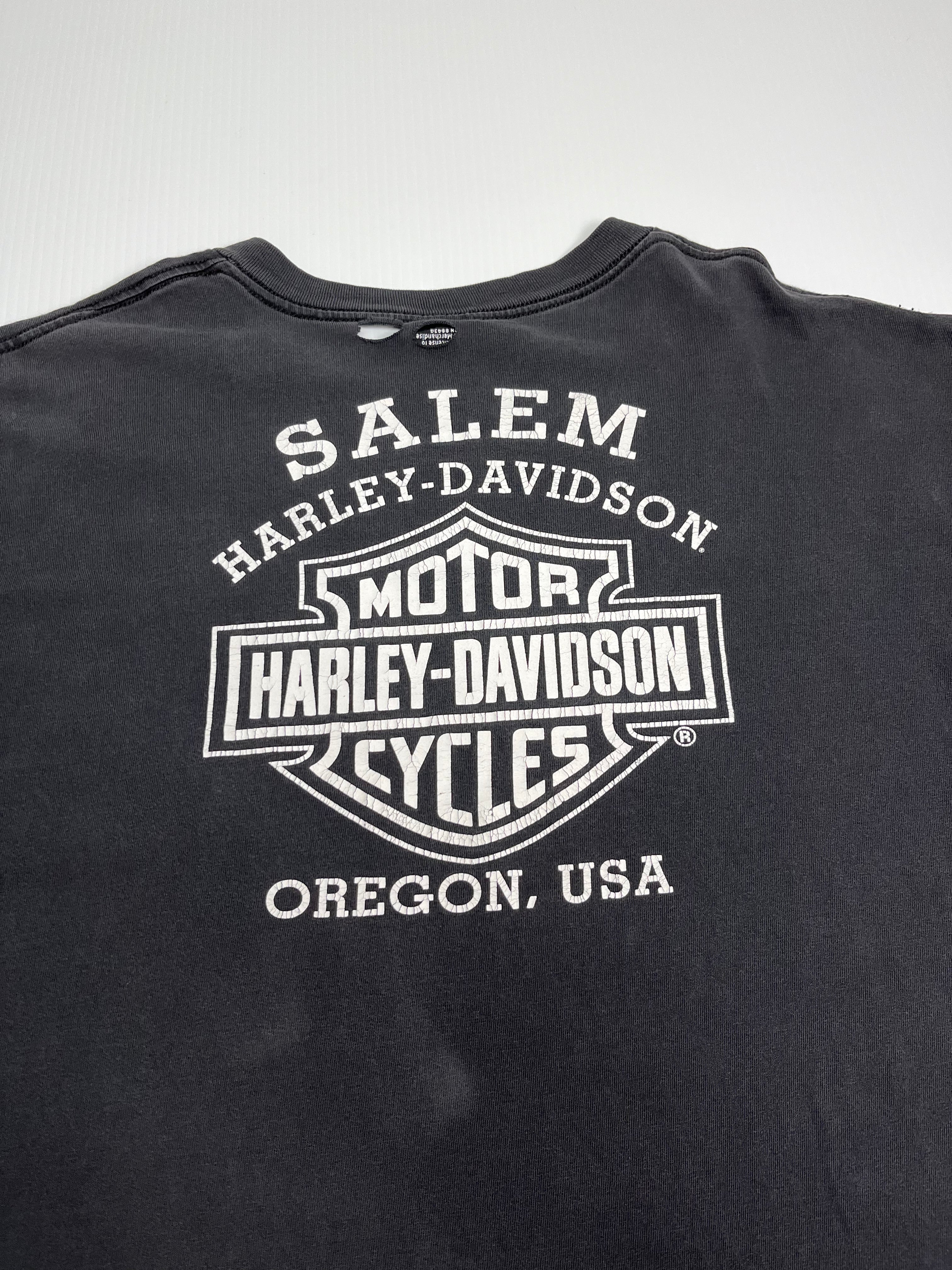 Harley Davidson Salem Oregon Tee 4XL