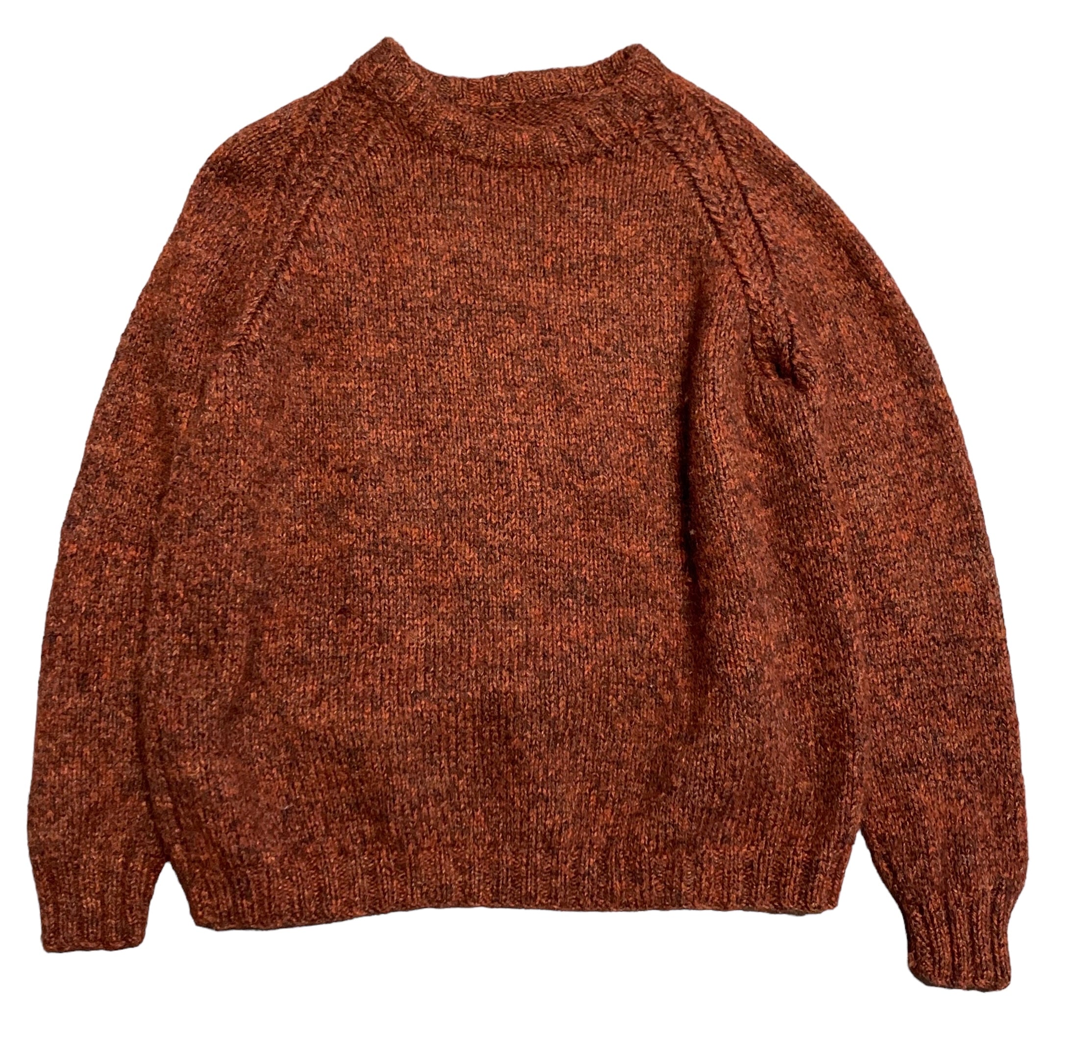 90s Maroon Wool Blend Knit M