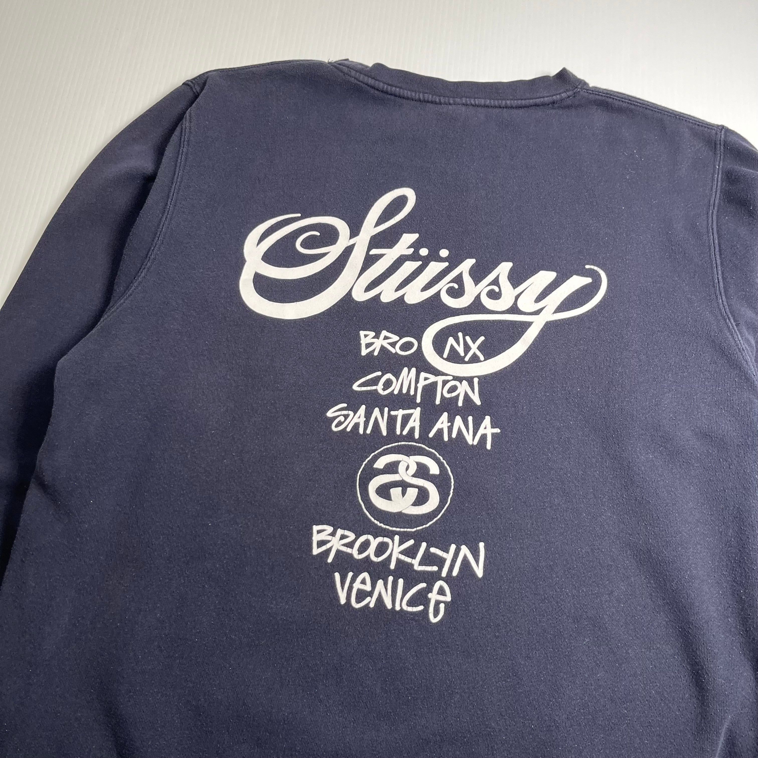 Stussy Cities Graphic Crewneck XL