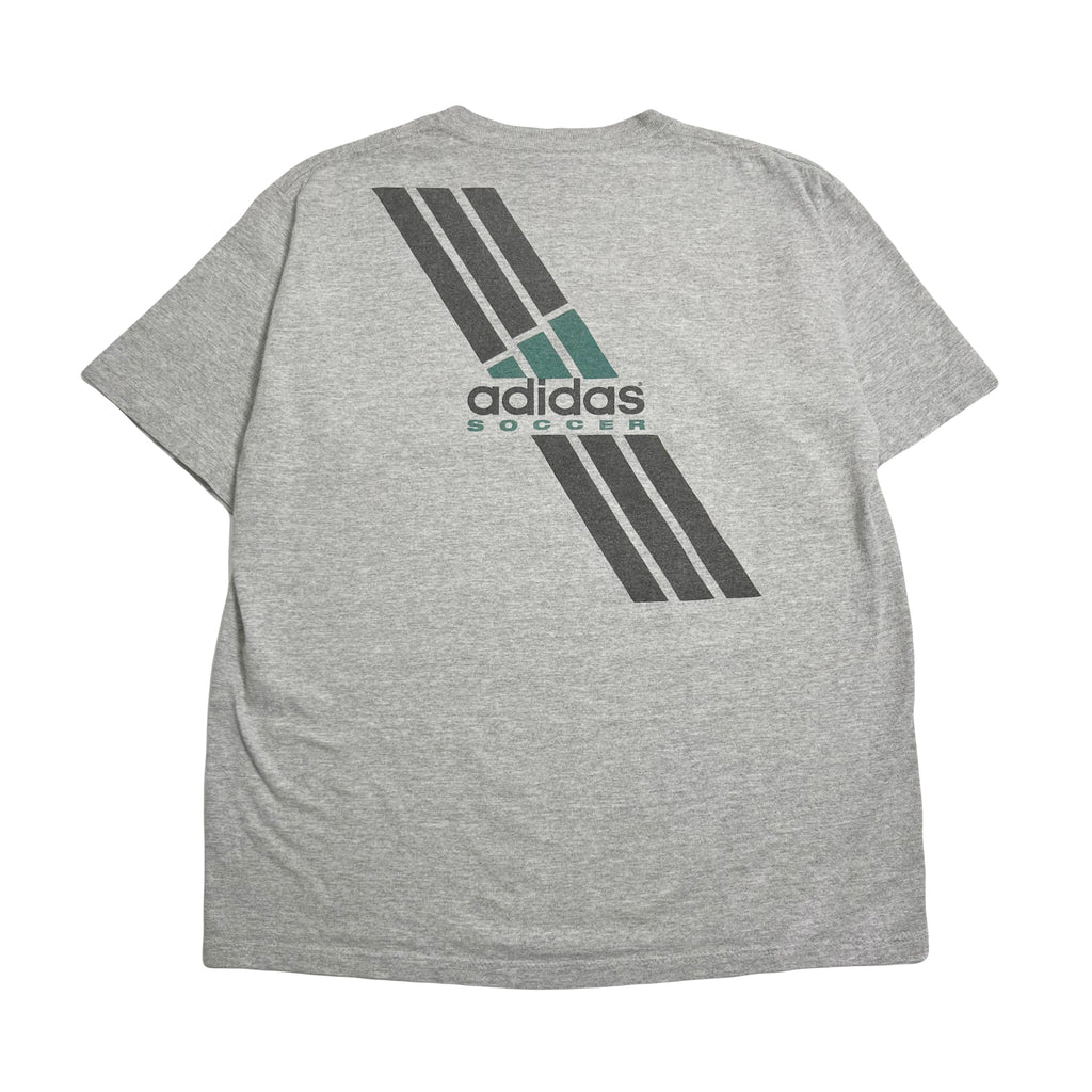 90s Adidas Soccer Graphic Tee XL