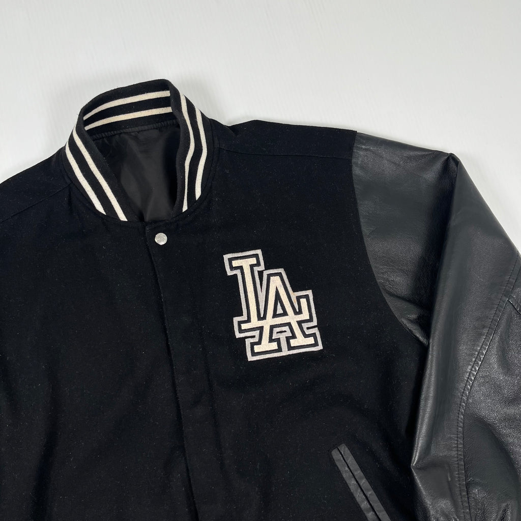 Jeff Hamilton LA Dodgers Reversible Varsity Jacket M