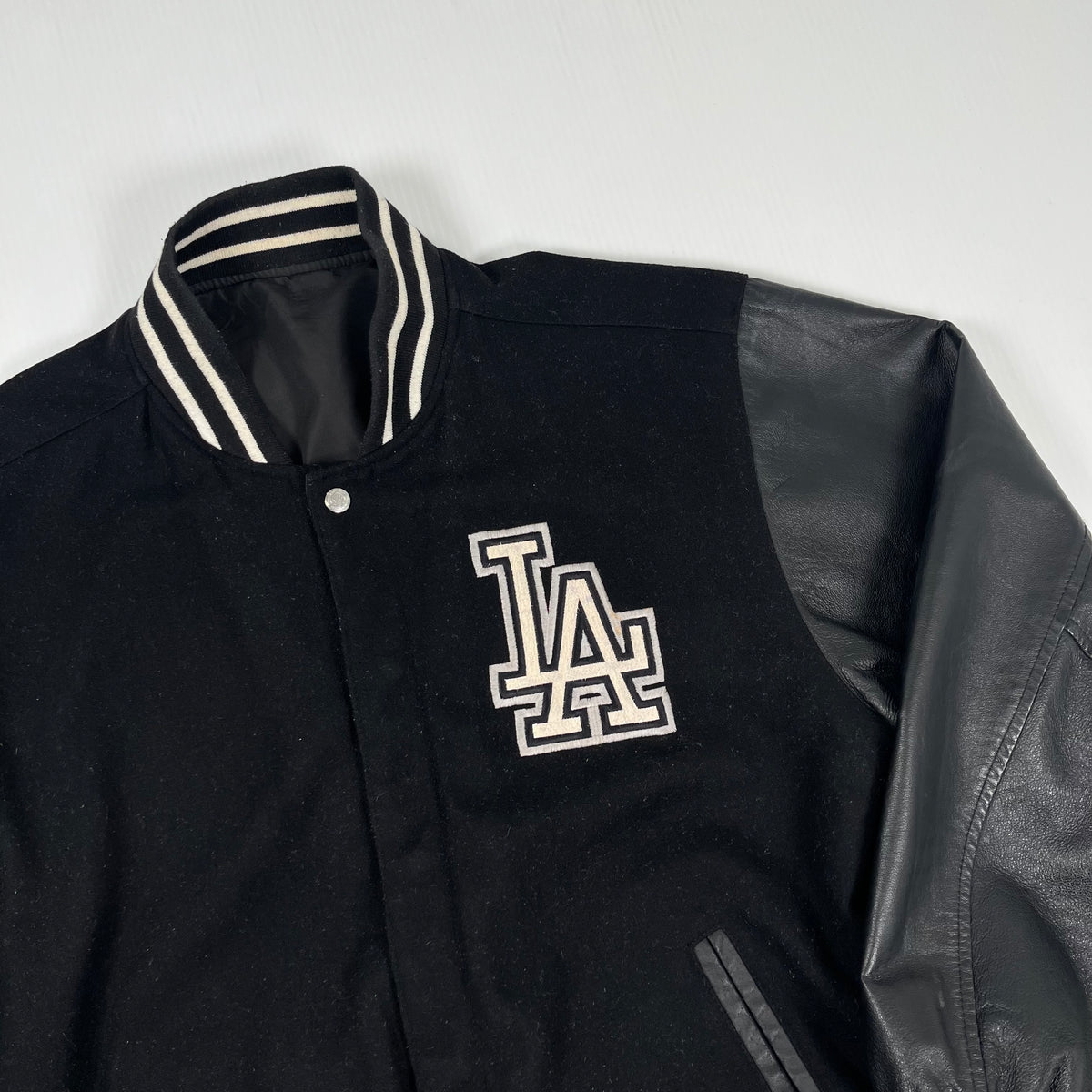 Jeff Hamilton LA Dodgers Reversible Varsity Jacket M