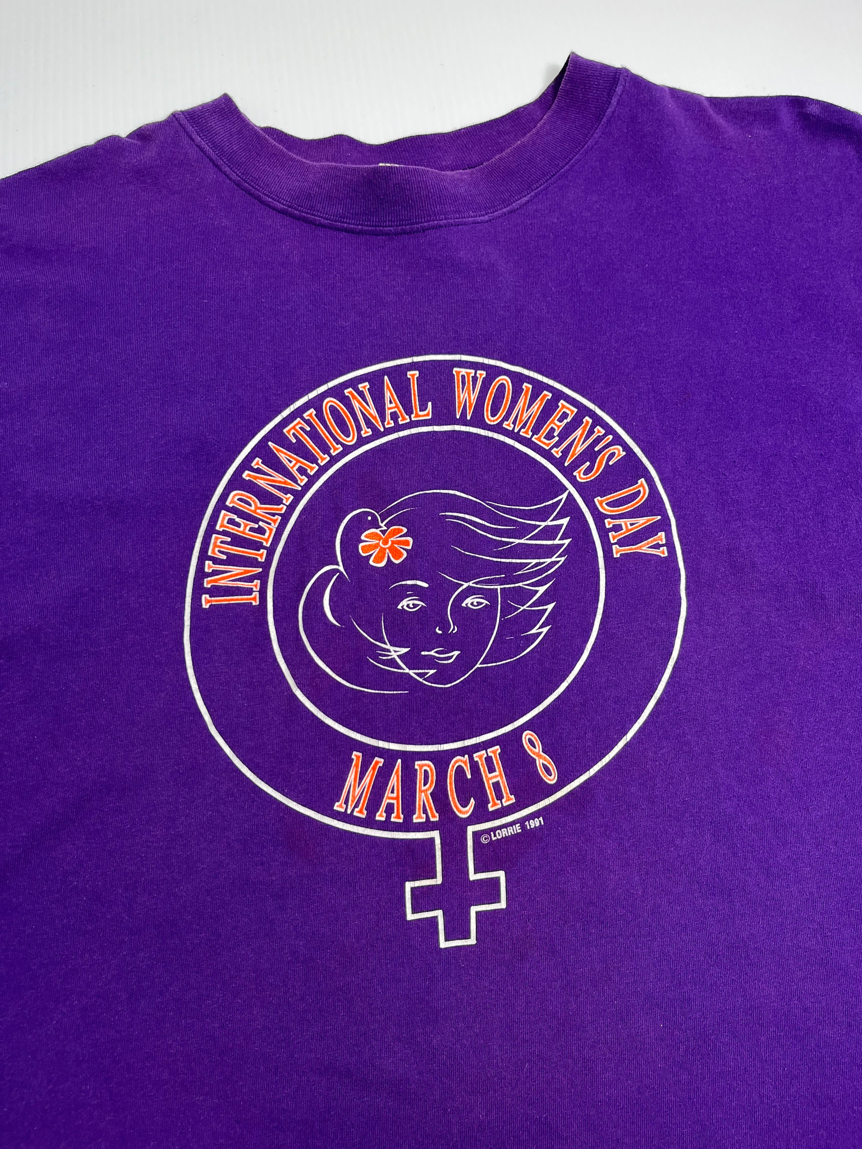 1991 International Women's Day Tee XL