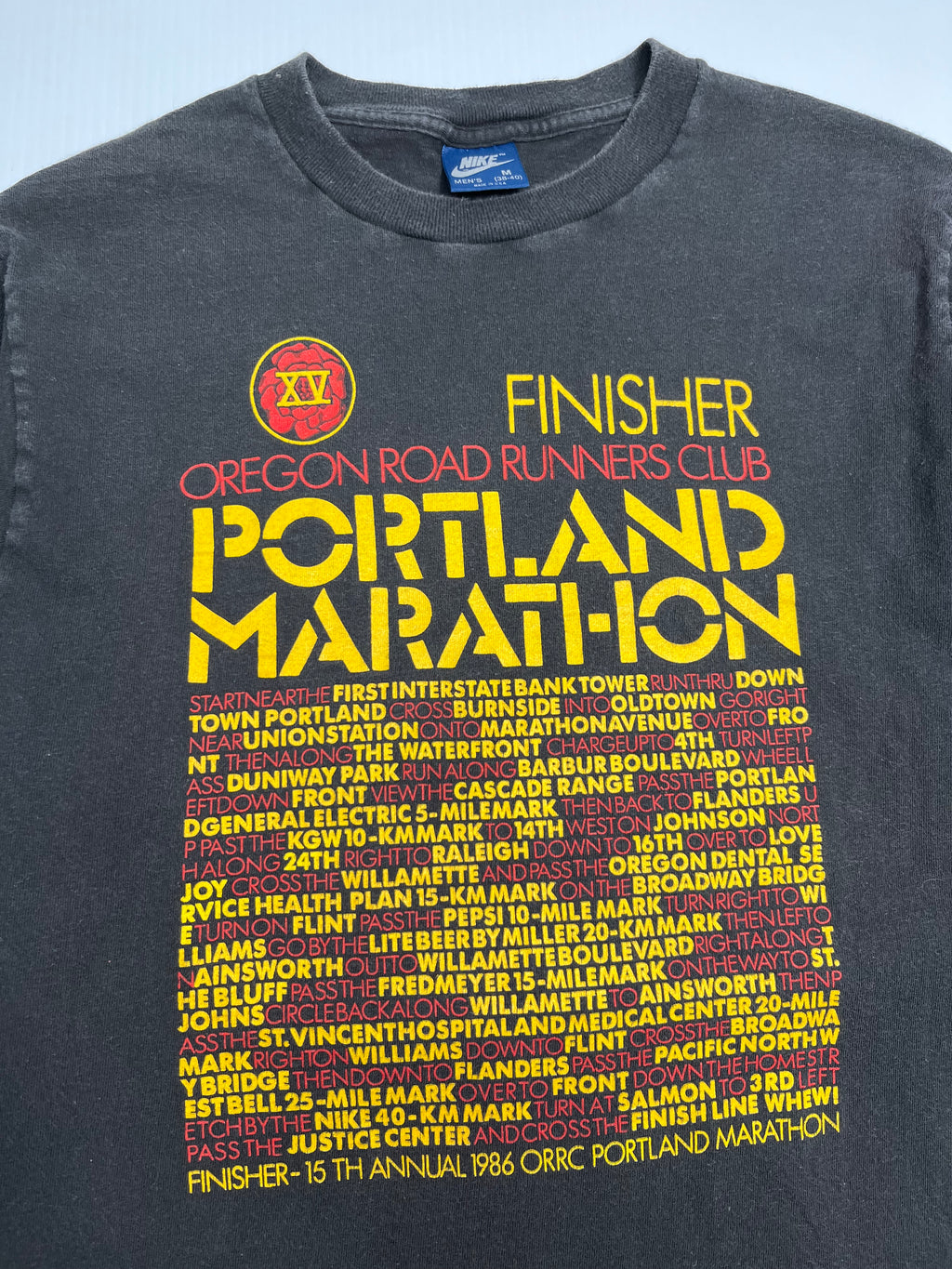80s Nike Portland Marathon LS M