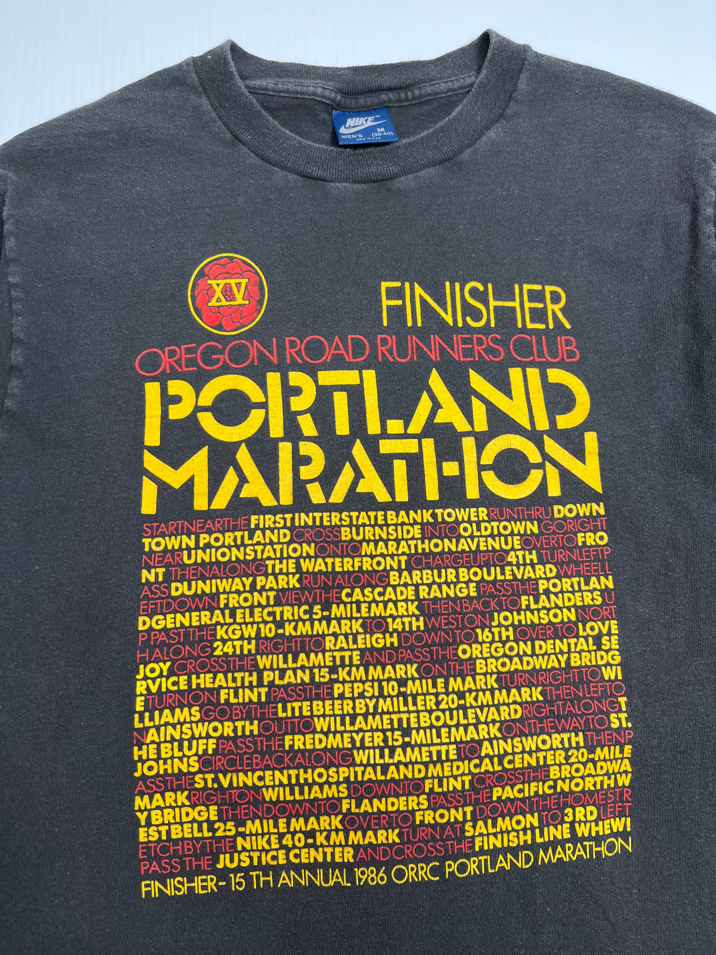 80s Nike Portland Marathon LS M