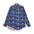 Vintage Wrangler Brushpopper Pattern Button Up Shirt L
