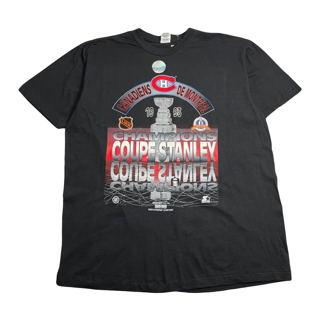 1993 Starter Montreal Canadiens NHL Tee XL