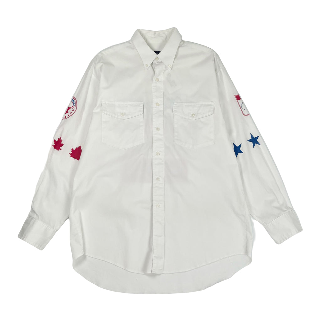 Vintage Wrangler Rodeo Championship Button Up Shirt L