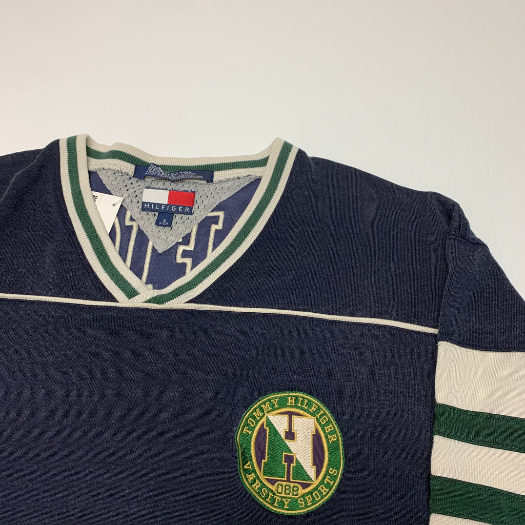 Vintage Tommy Hilfiger Hockey LS S
