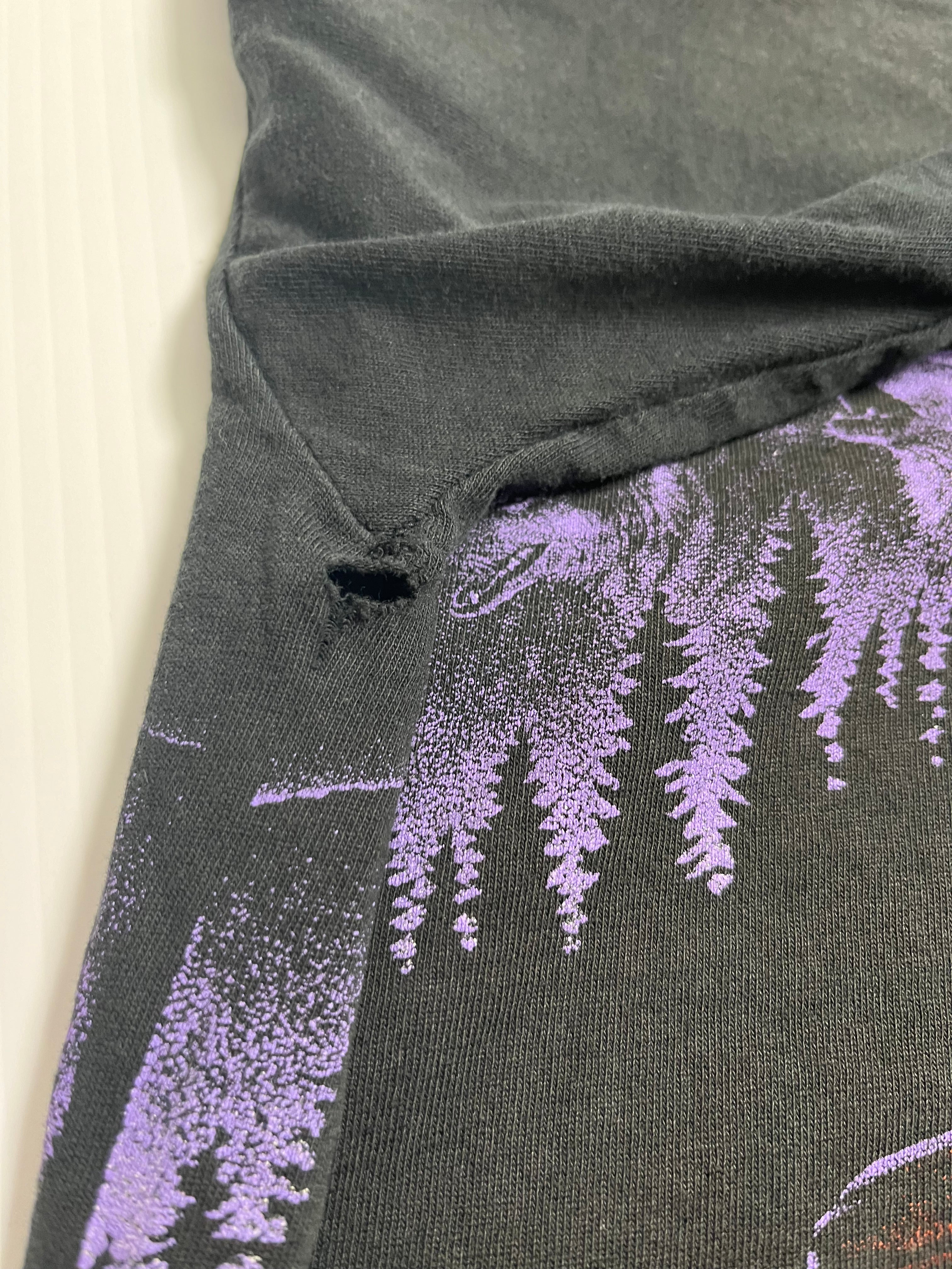 Vintage Campfire Cowboy Graphic Tee L