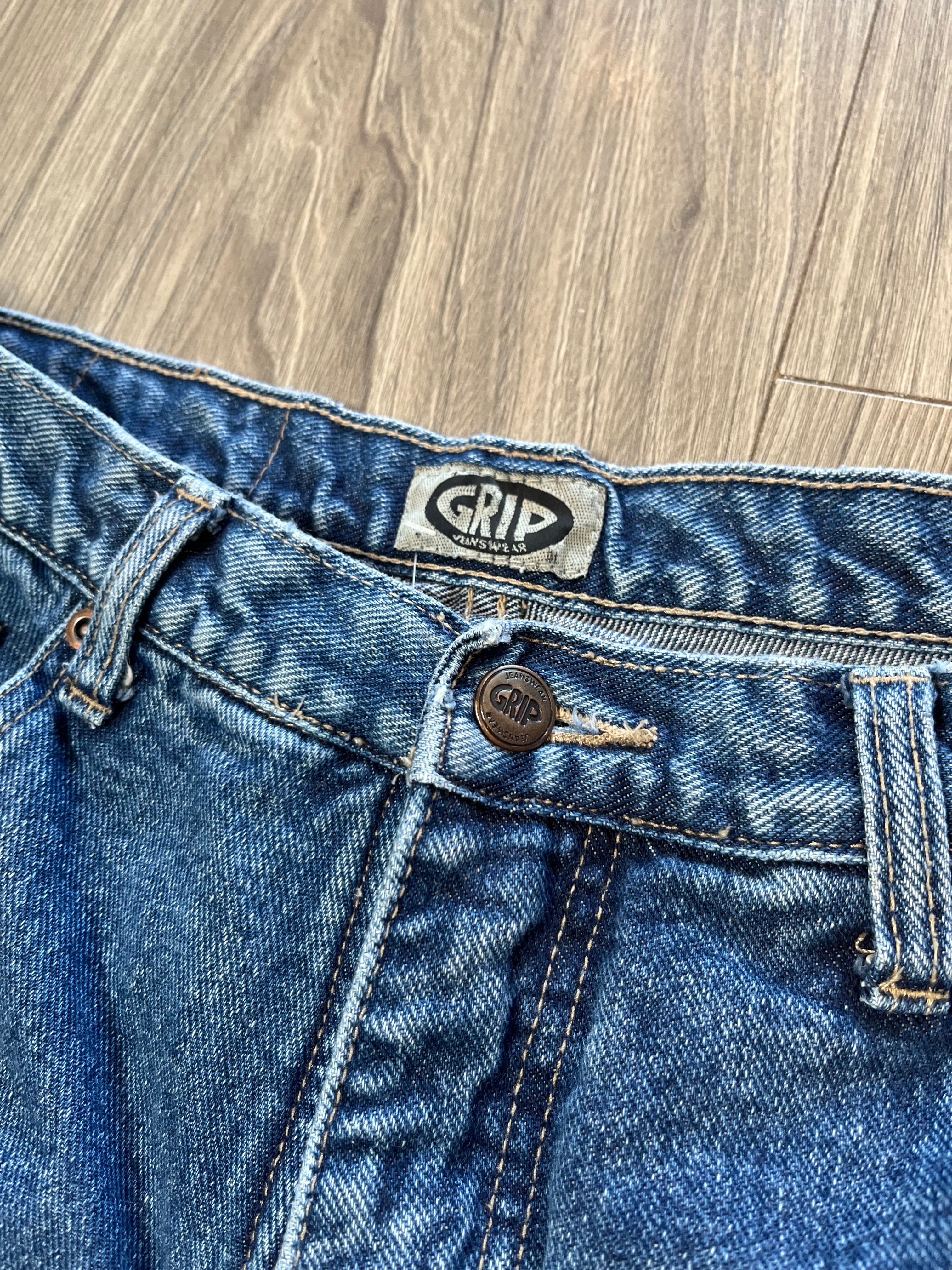 Vintage GRIP Jeanswear Medium Wash Denim Women's 16