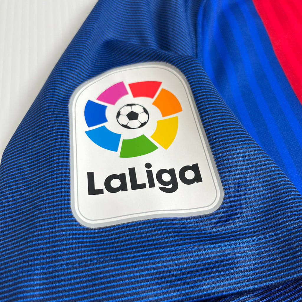 2016-17 Nike Barcelona Suarez Home Kit M