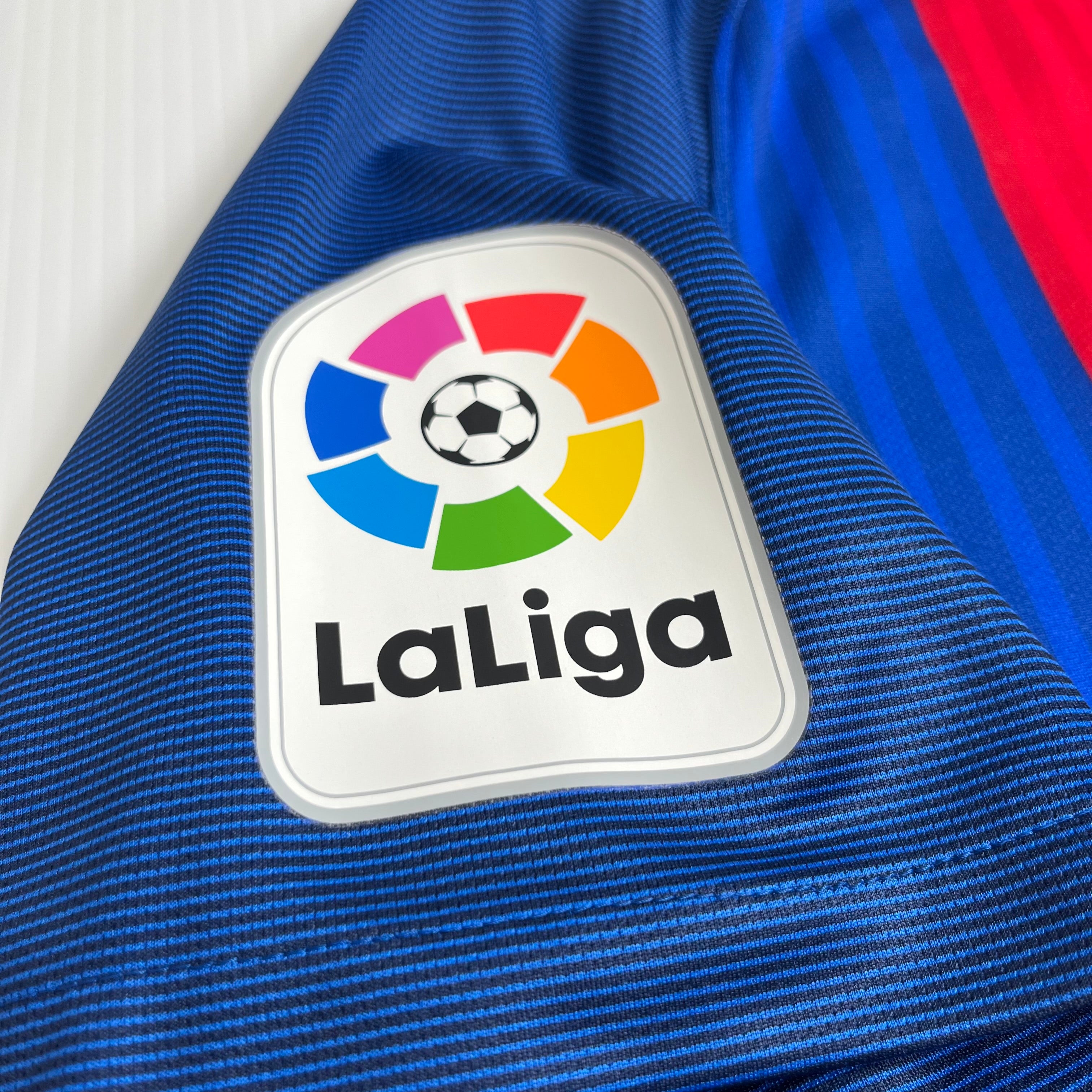 2016-17 Nike Barcelona Suarez Home Kit M