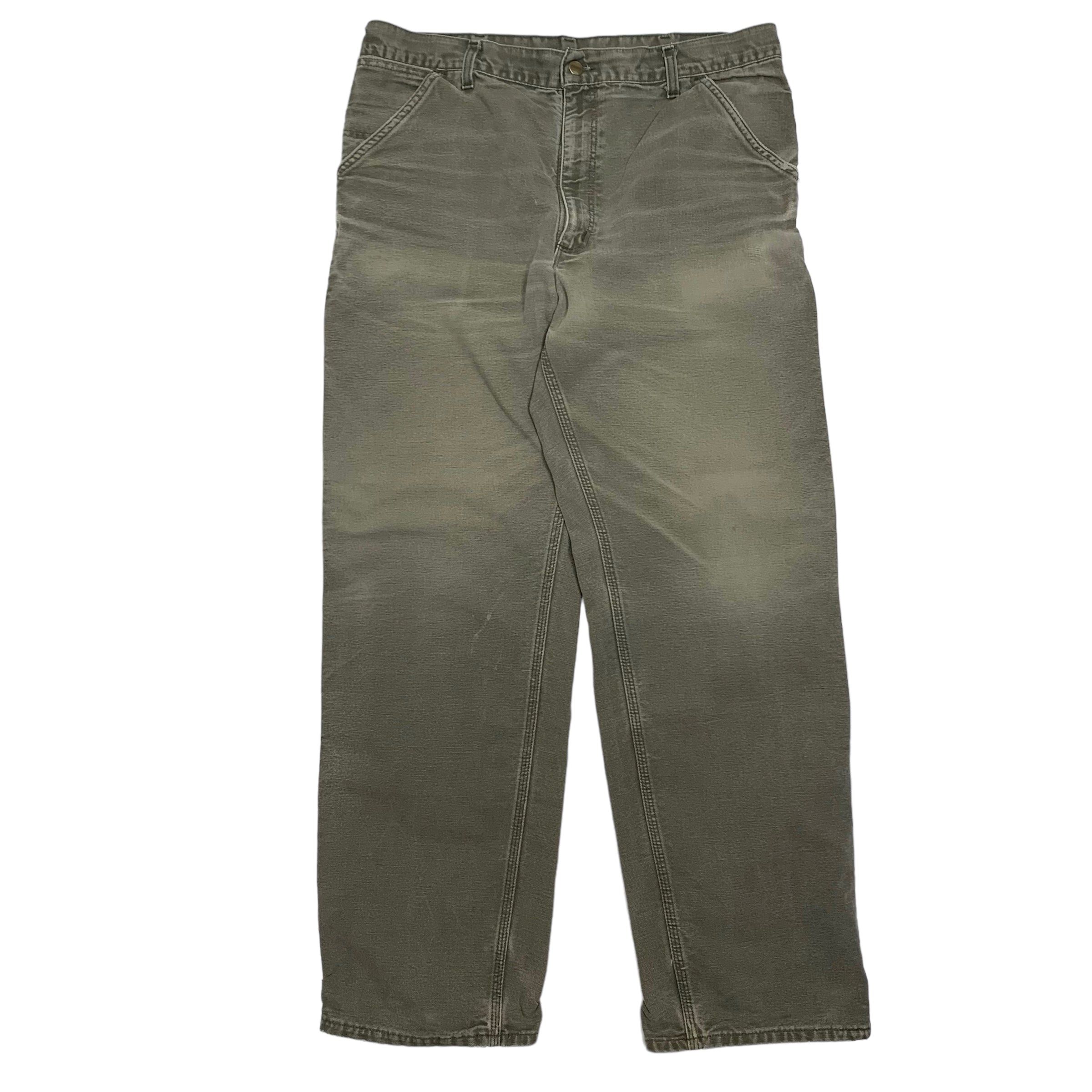 Olive Carhartt Carpenter Denim 36