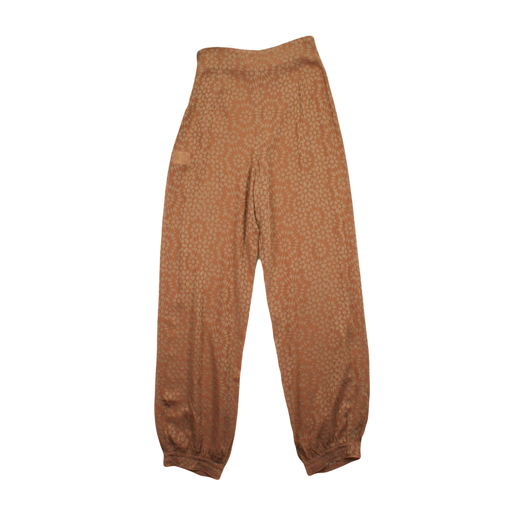 Ozbek Floral Pattern Light Trousers Women's 6