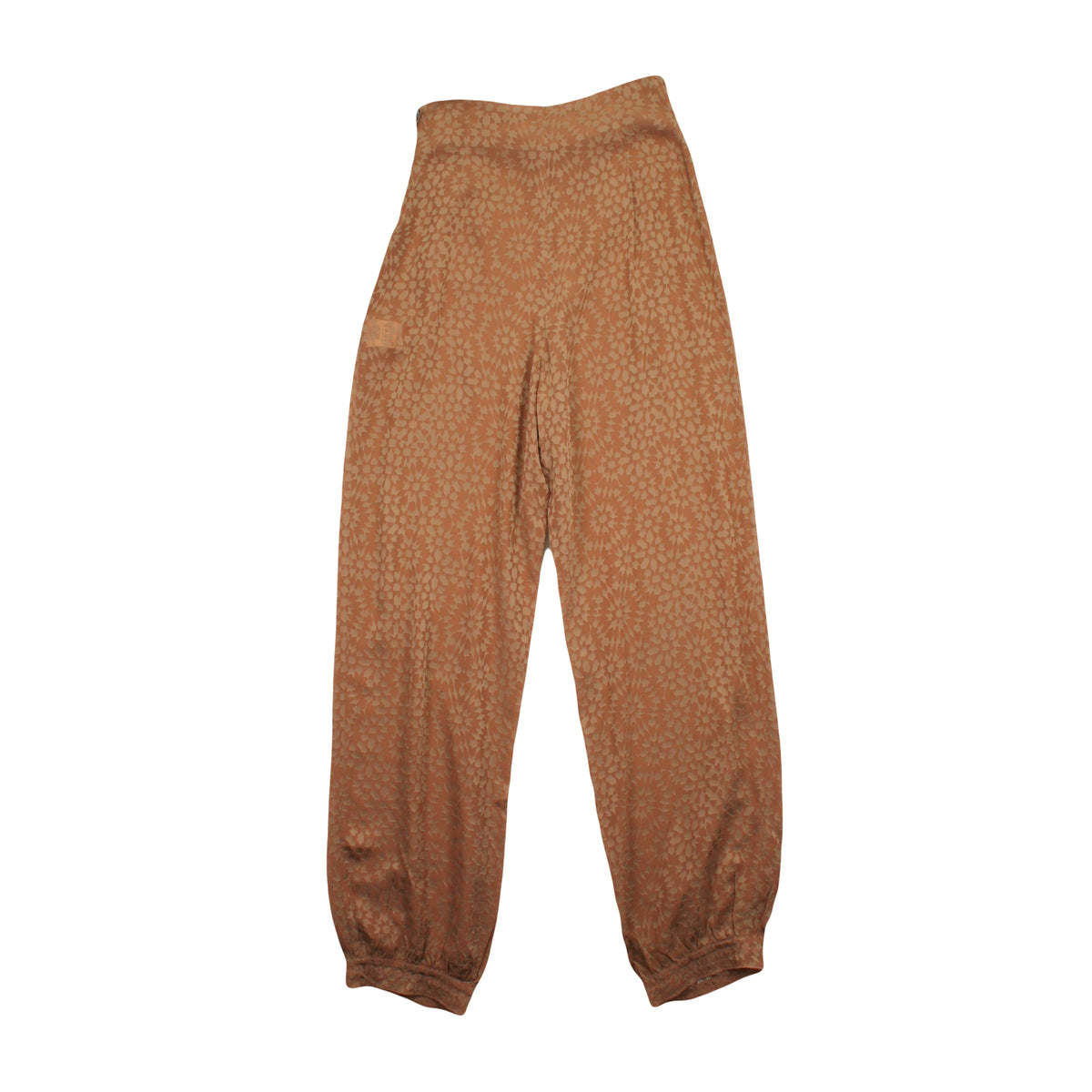 Ozbek Floral Pattern Light Trousers Women's 6