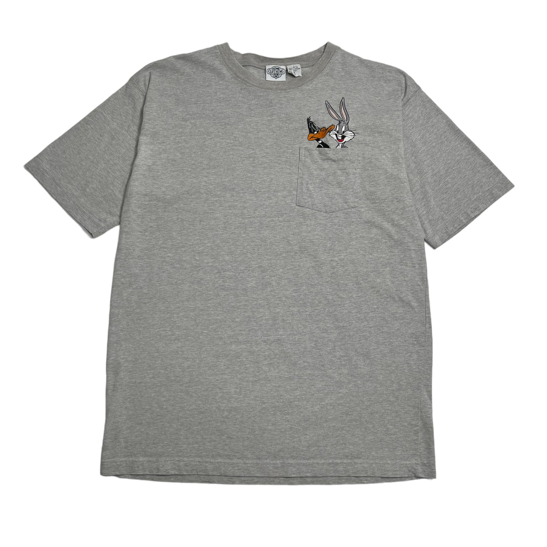 Vintage Acme Clothing Bugs & Daffy Pocket Tee L