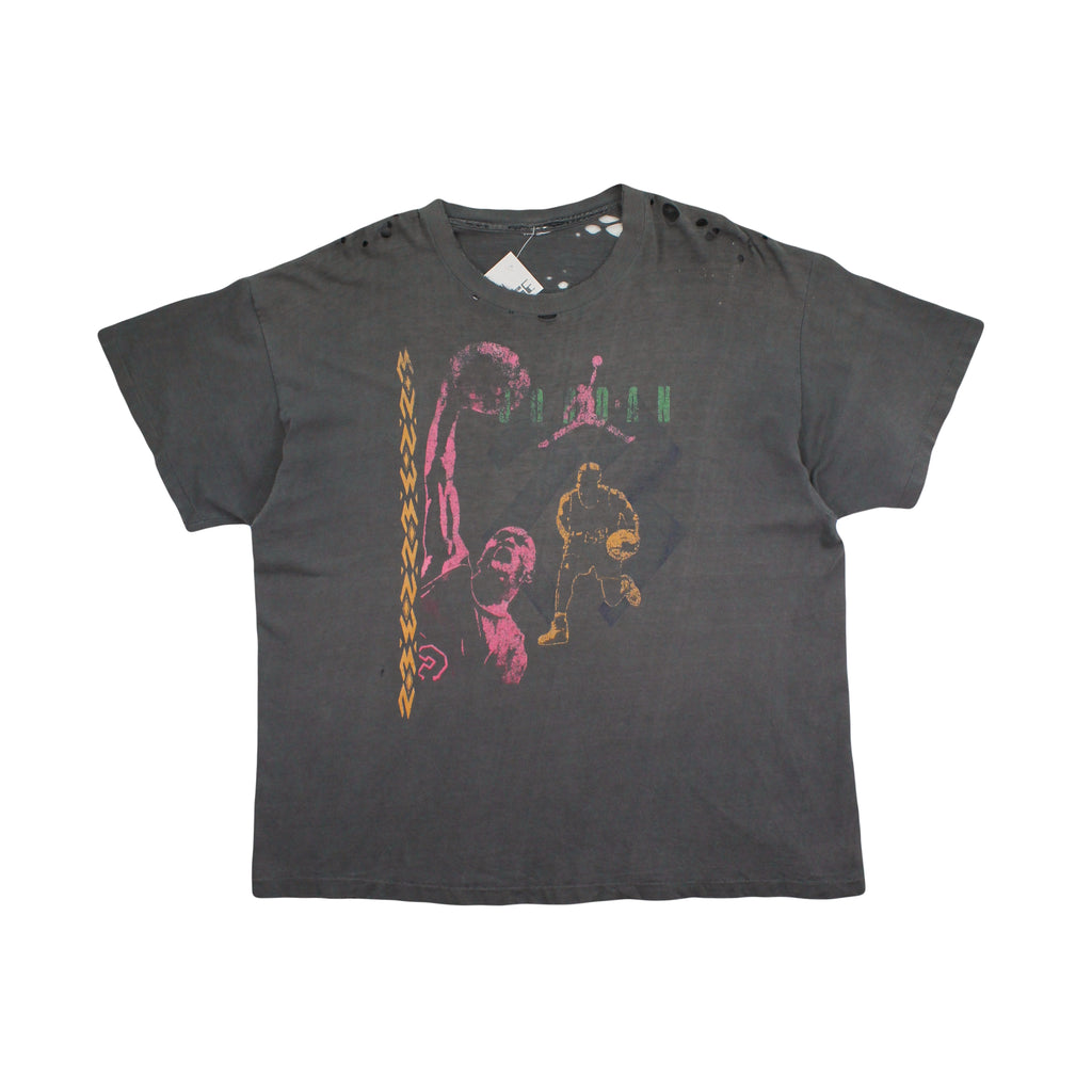 90s Michael Jordan Faded & Distressed Graphic Tee XL