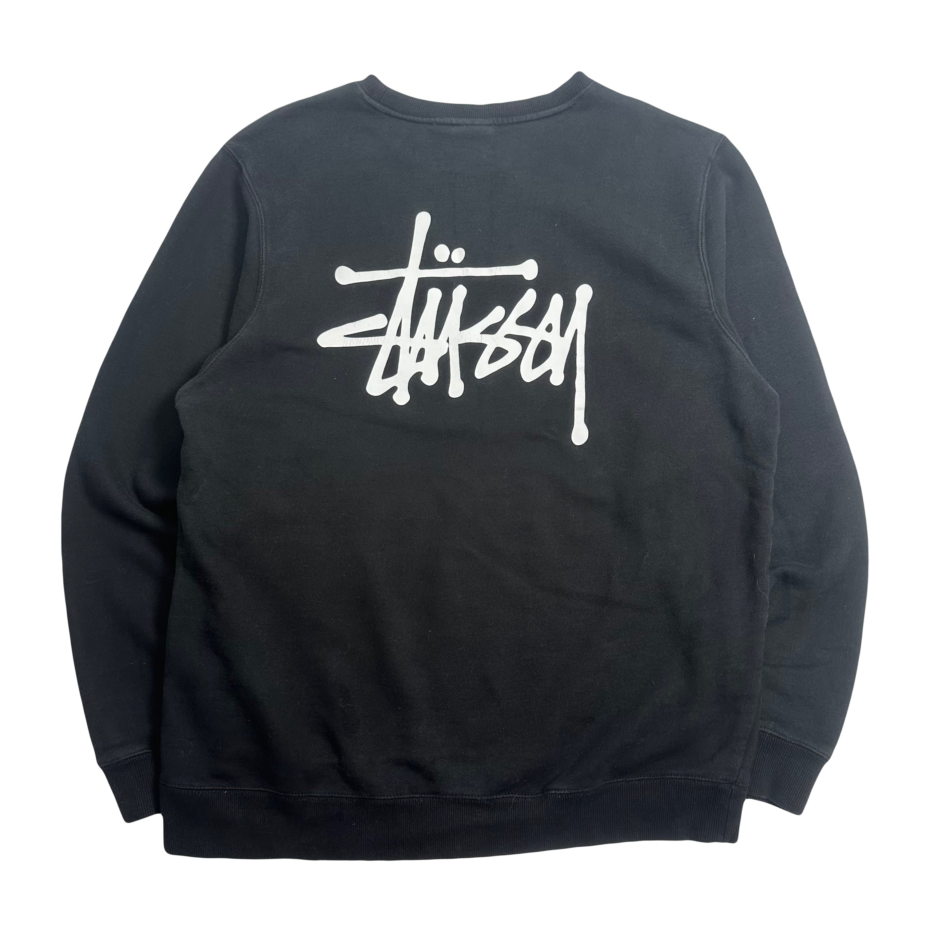 Stüssy Back Logo Crewneck XL