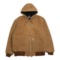 Carhartt Tan Hooded Jacket M