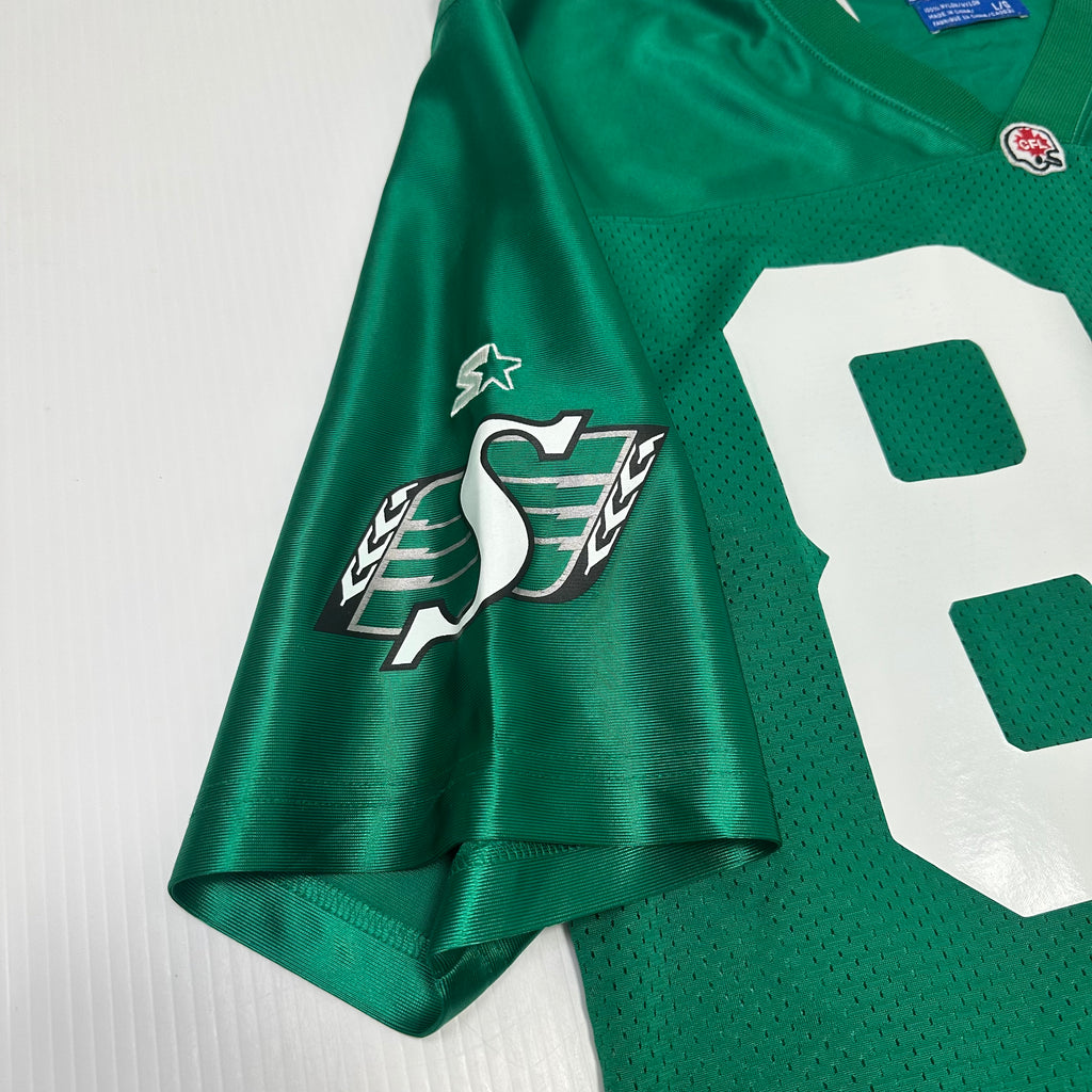 Vintage Starter Saskatchewan Roughriders Narcisse #80 CFL Jersey L