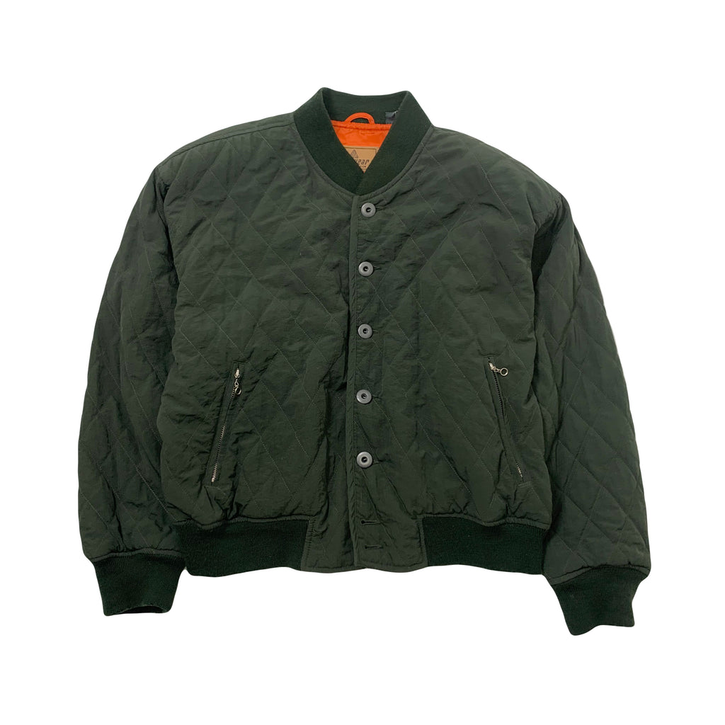 Vintage Lizwear Quilted Bomber Jacket Women's M