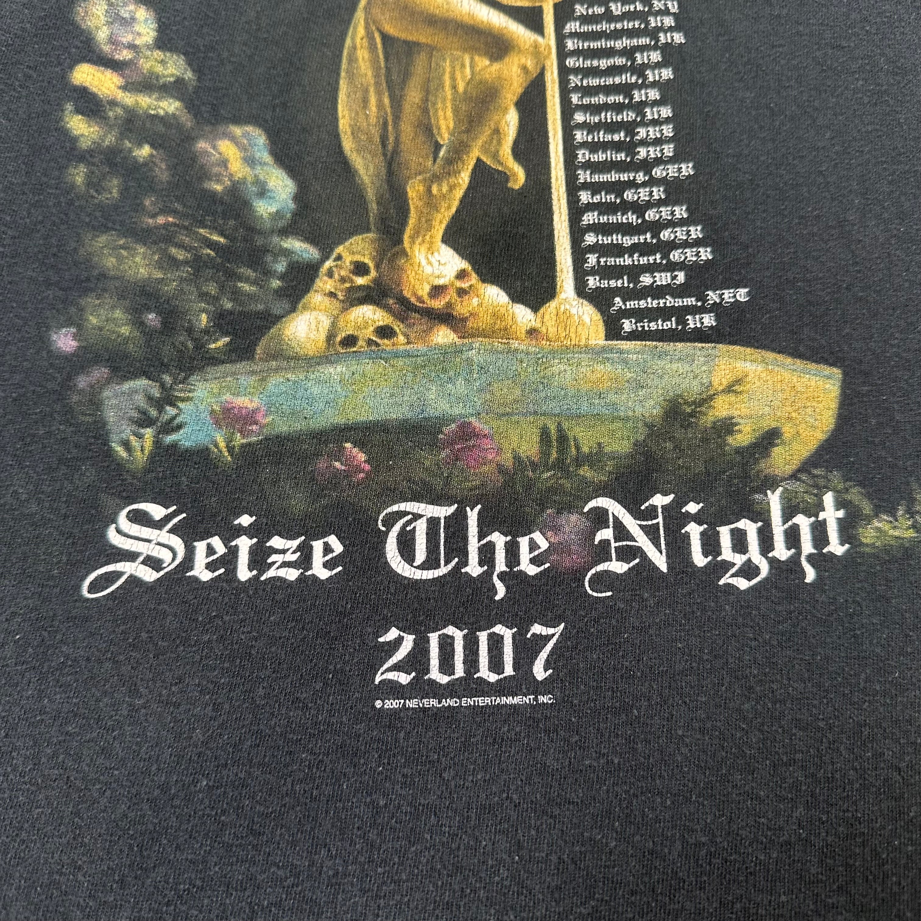 2007 Meat Loaf Bat Out Of Hell Tour Tee XL
