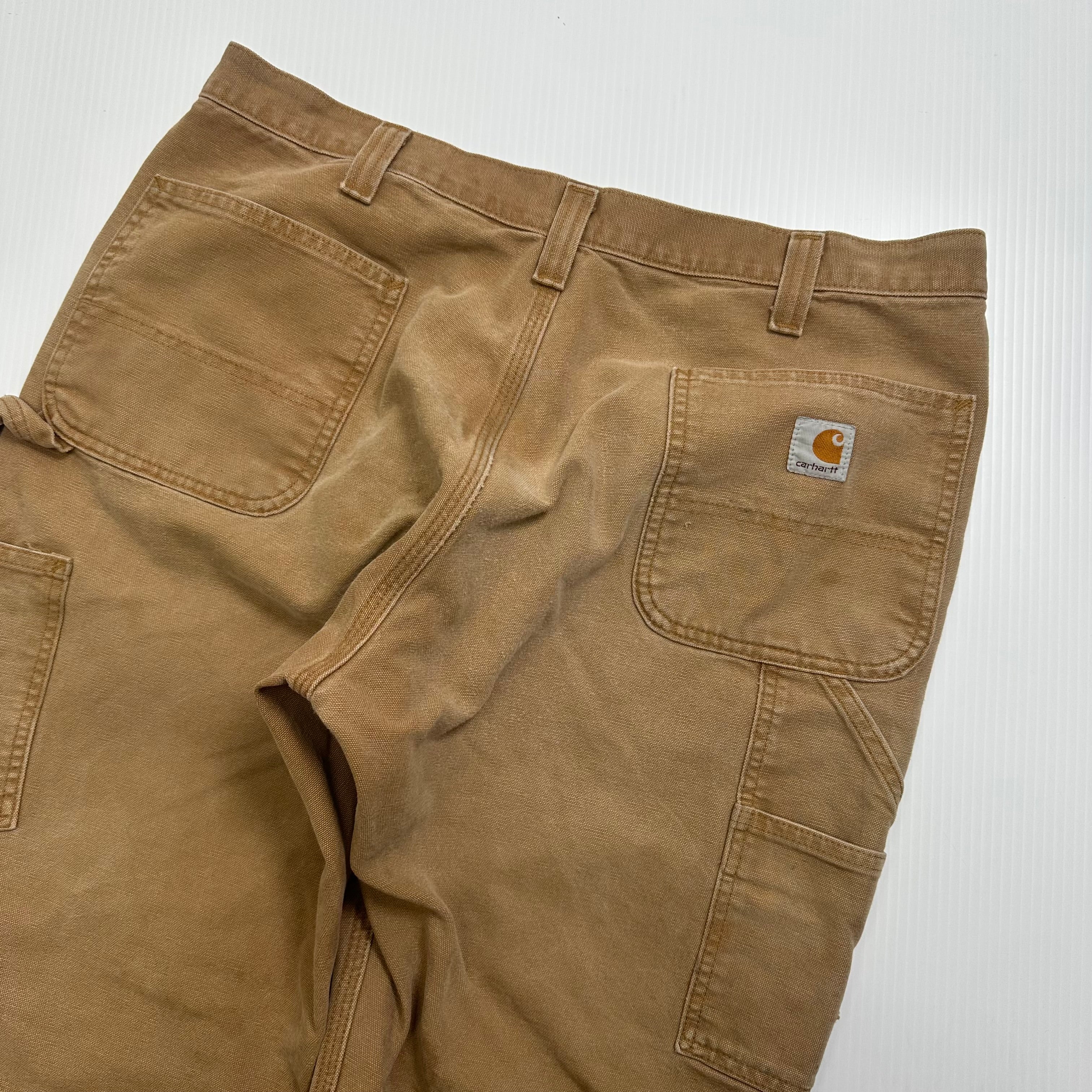 Carhartt Relaxed Fit Distressed Double Knee Denim 38