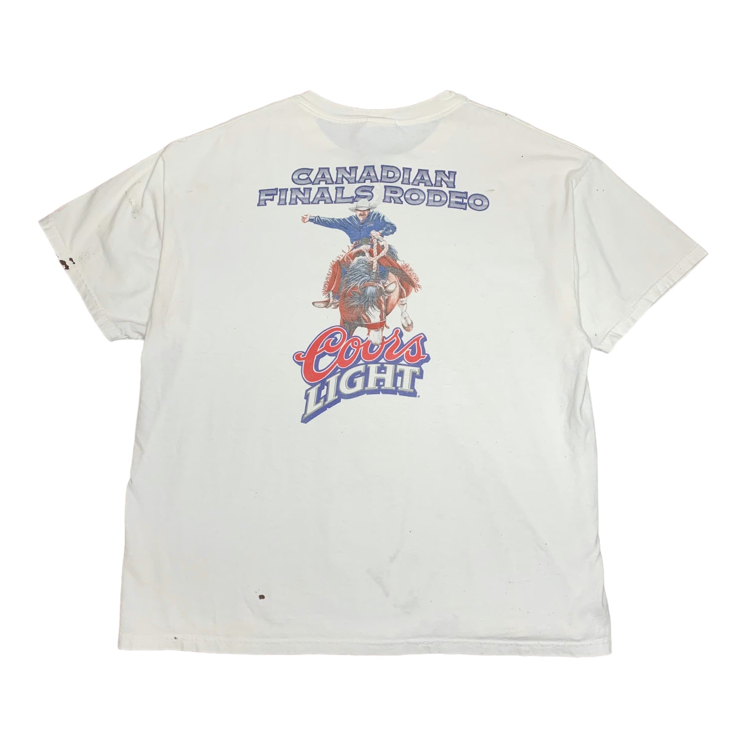 Vintage Coors Light 25 Year Canadian Rodeo Tee XL