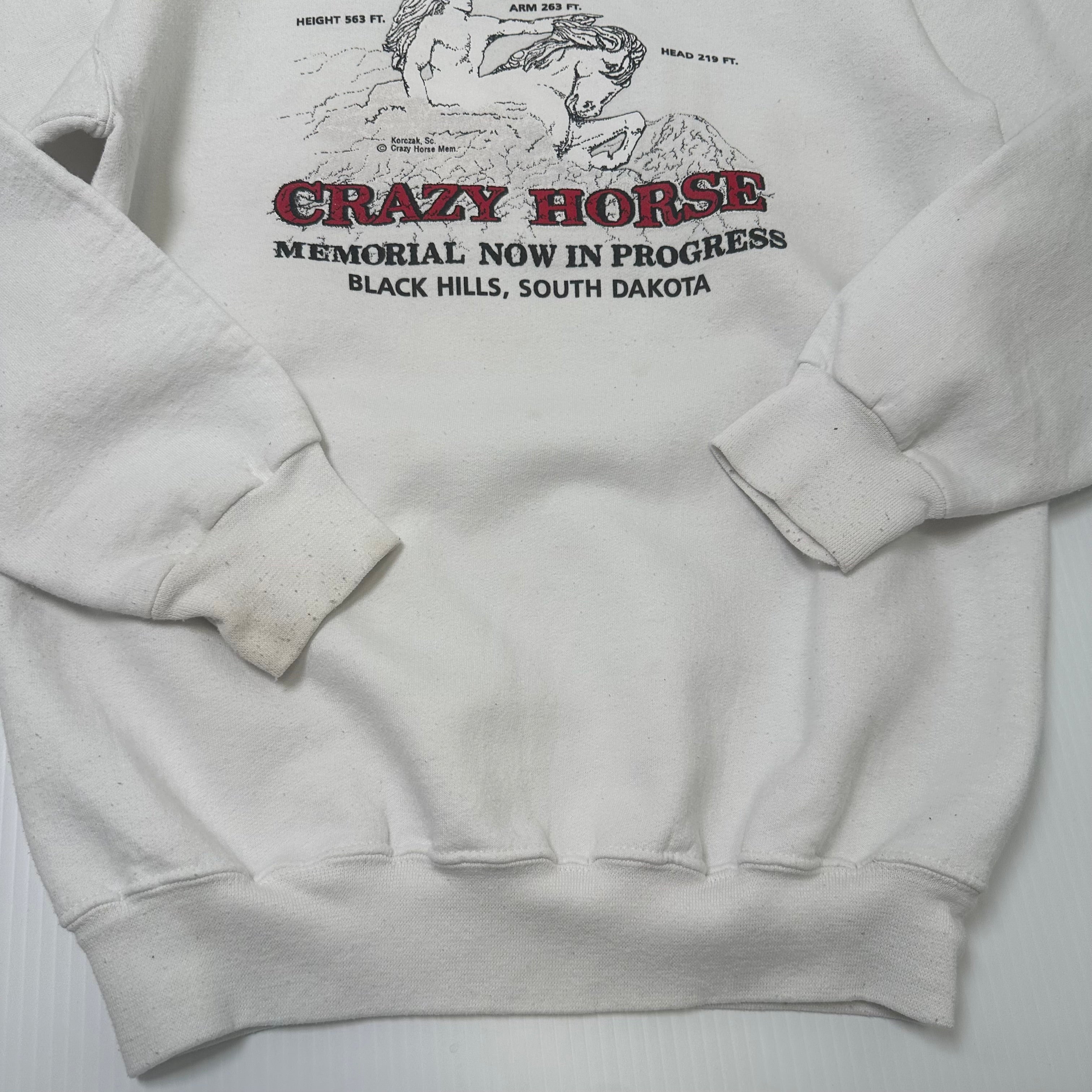 Vintage Crazy Horse Dakota Crewneck M
