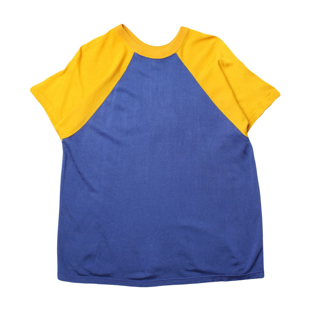 70s Collegiate Pacific 'Page' Raglan Tee L