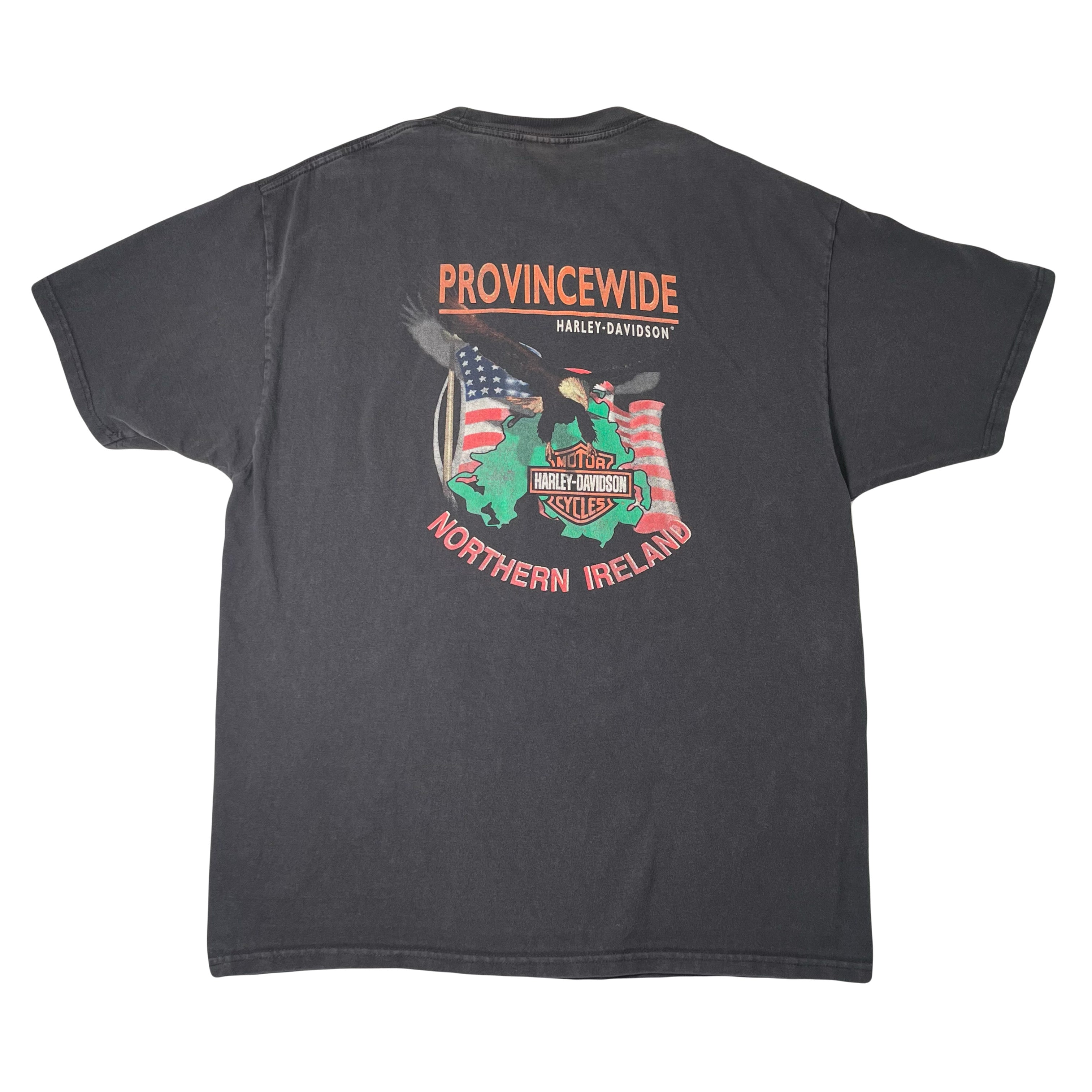 Vintage Harley Davison Northern Ireland Graphic Tee XL