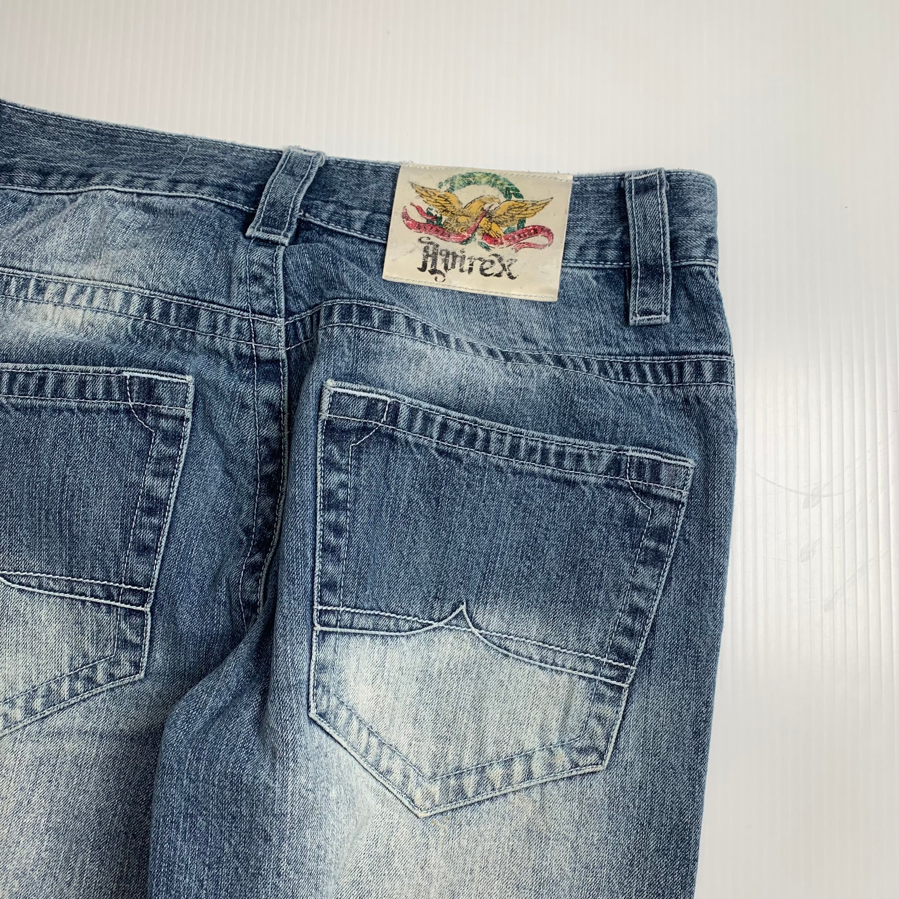 Y2K Avirex Baggy Denim 32