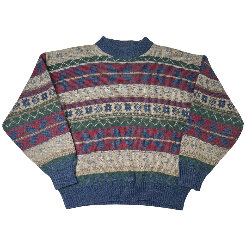 Vintage Christopher Barnes Striped knit Sweater M