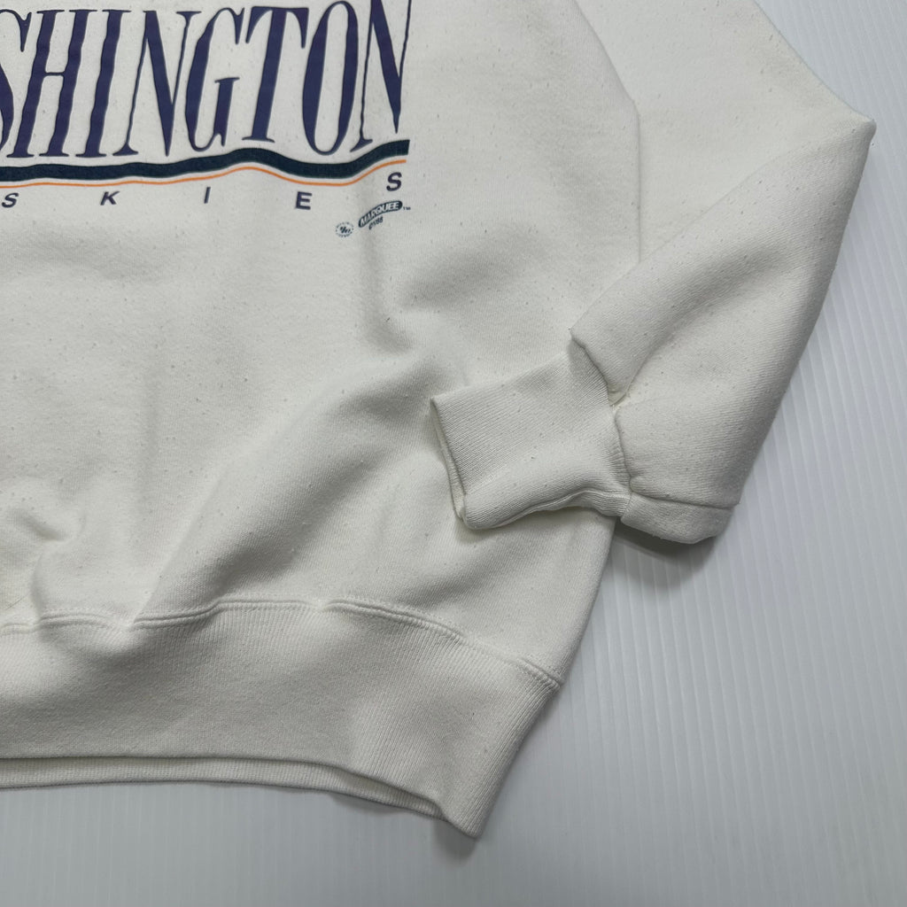 1988 University of Washington Huskies UW Crewneck L